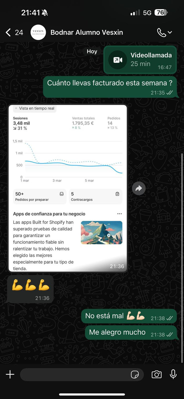 Resultado de alumno